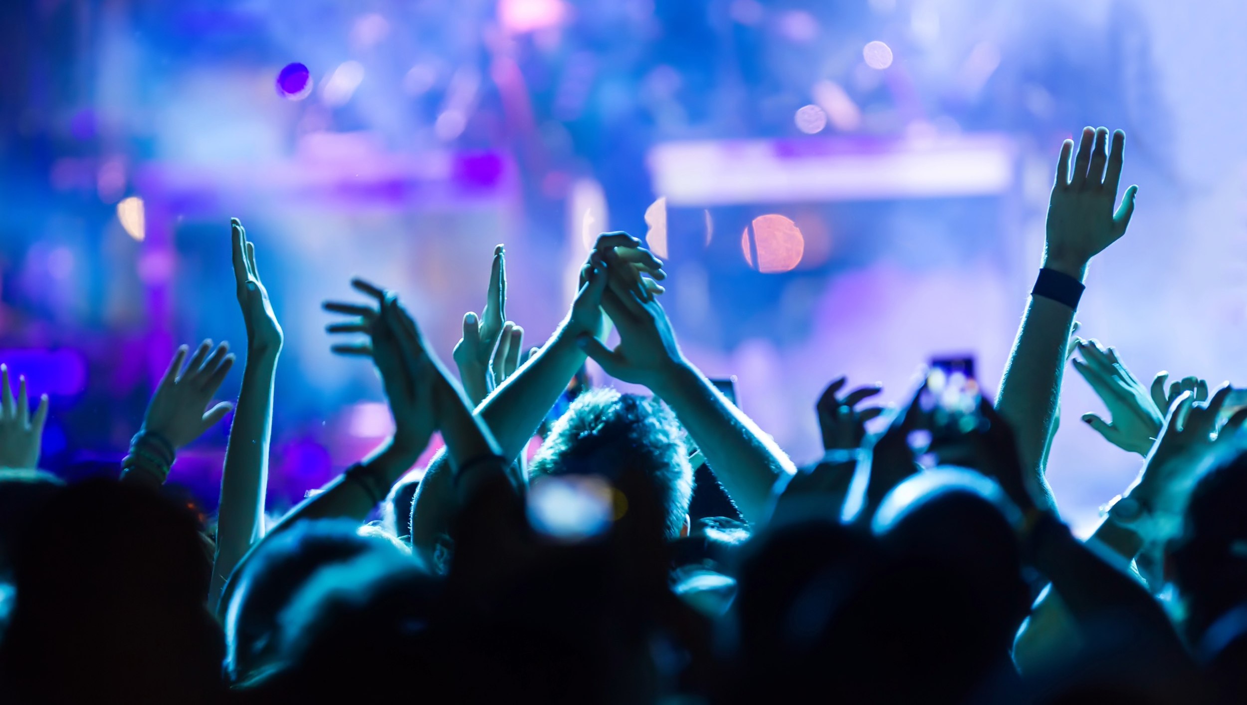 Festivalpublik och liveevenemang
